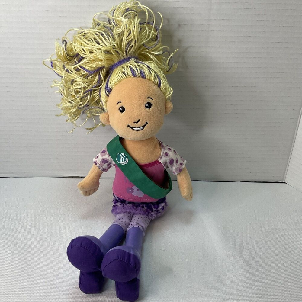 Groovy Girls Plush 2006 Girl Scout Series Respectfully‎ Roxi Doll Missing Purse